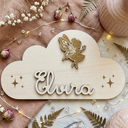 Panneau de porte – Personnalisé avec prénom.