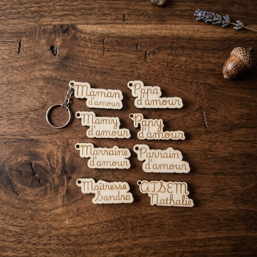 Les portes clés d'amour