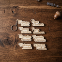 Les portes clés d'amour